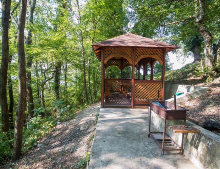 Беседки на территории отеля - Парк-отель «Небуг»