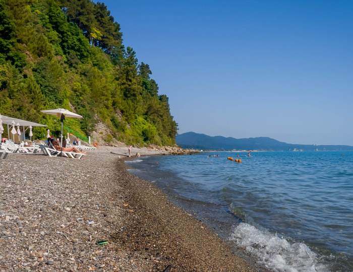 Оборудованный пляж - Парк-отель «Небуг»