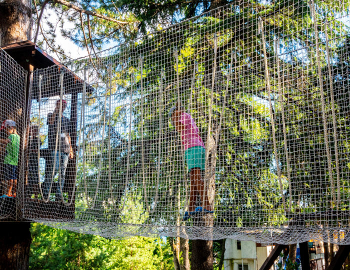 Веревочный парк - Парк-отель «Небуг»